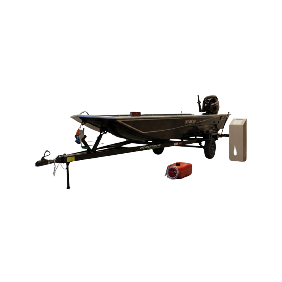 Cast One 600 Embarcação Para Transporte Com Motor De Popa Mercury 25 Hp Para Até 12 Pessoas