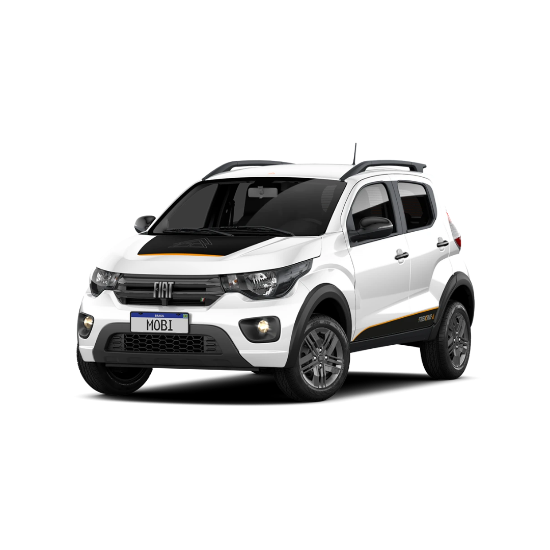 Veículo De Passeio Tipo Hatch Para Transporte De Equipe Fiat Mobi Trekking 1.0