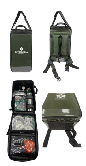 Mochila de Oxigênio para Unidade de Resgate (APH)