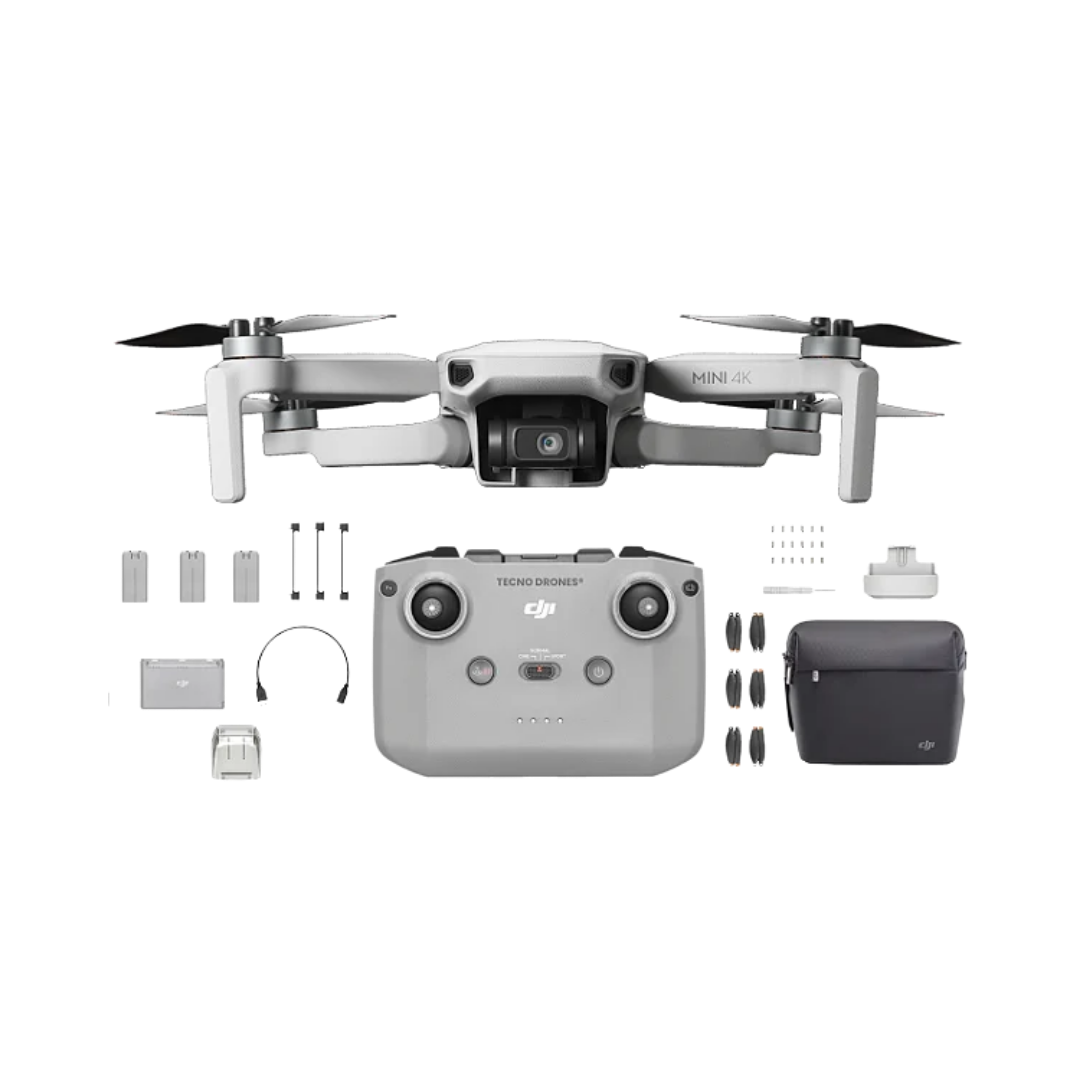 Dji058 Drone Dji Mini 4k Fly More Combo Sem Tela Br