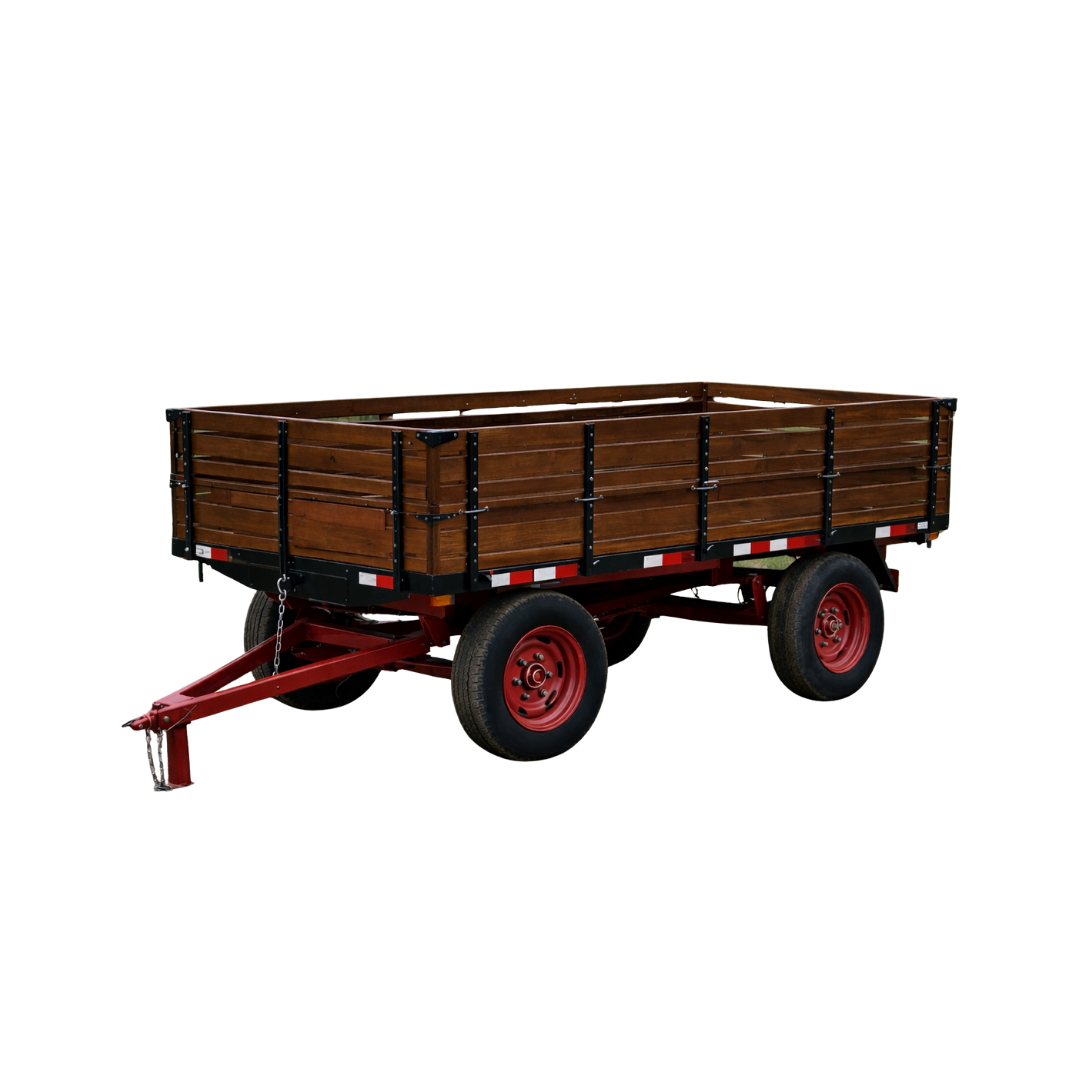 Carreta Agrícola De Madeira 4t Iac