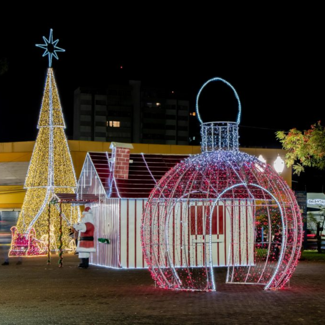 Locação de Estruturas com Serviços de Decoração Natalina