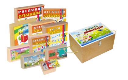 Maleta Alfabetização - 10 atividades Educativas