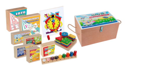 Maleta Matemática - 10 atividades Educativas