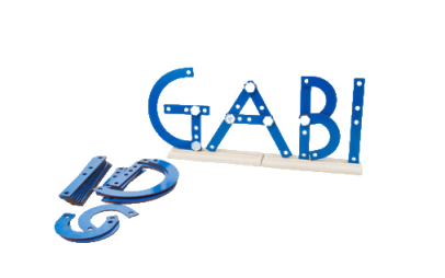 Kit Letras Criativas - 105 Peças em MDF e PVC