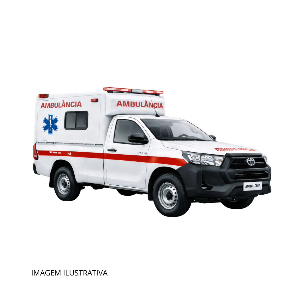 Ambulância Simples Remoção Toyota Hilux C.S 4x4