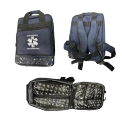 Mochila SAV - Suporte Avançado de Vida (Azul Marinho)