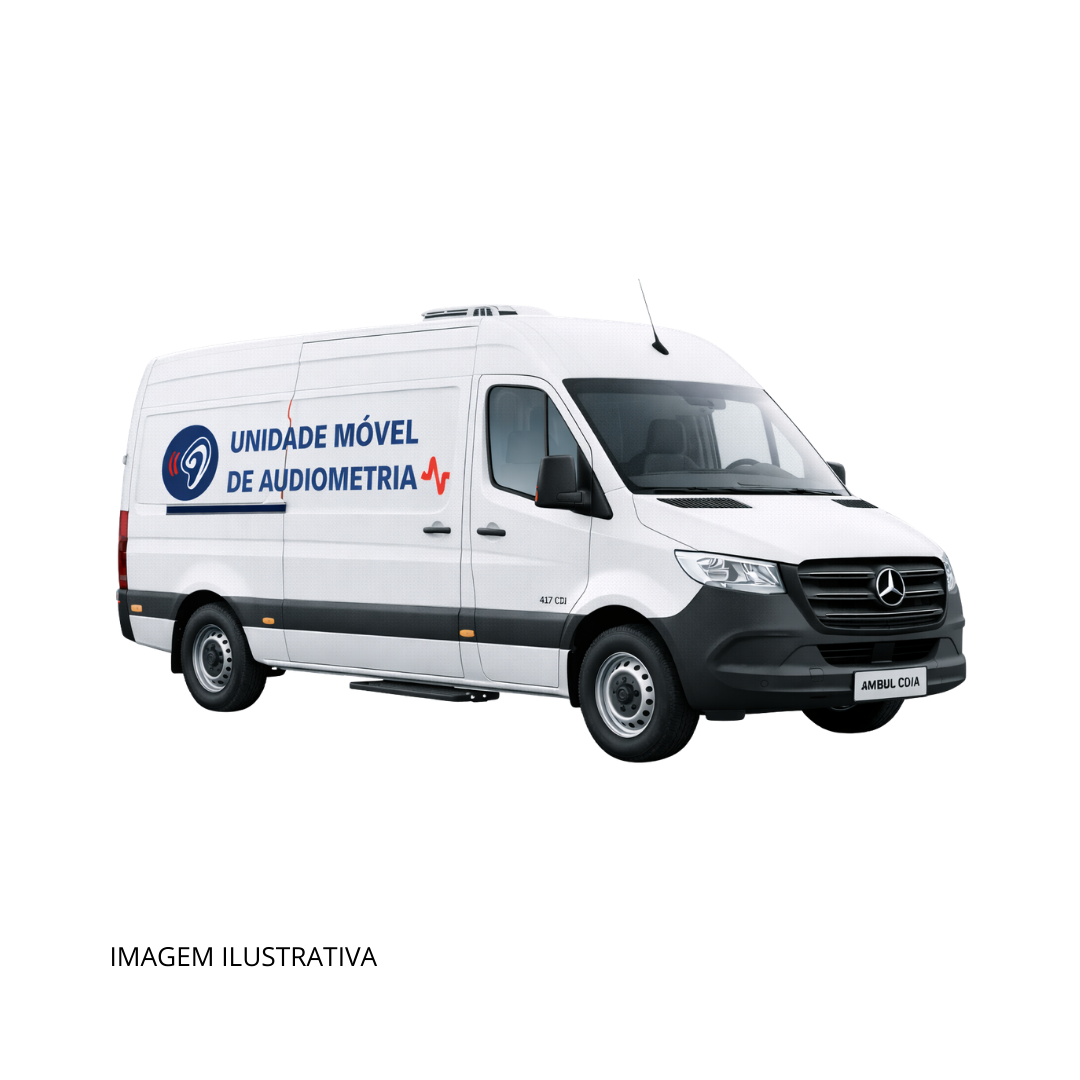 Unidade Móvel De Audiometria Mercedes-Benz Sprinter 417 14 M³ Branca
