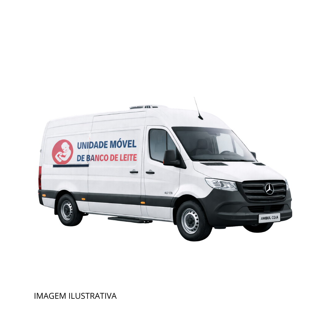Unidade Móvel De Banco De Leite Mercedes-Benz Sprinter 417 14 M³ Branca