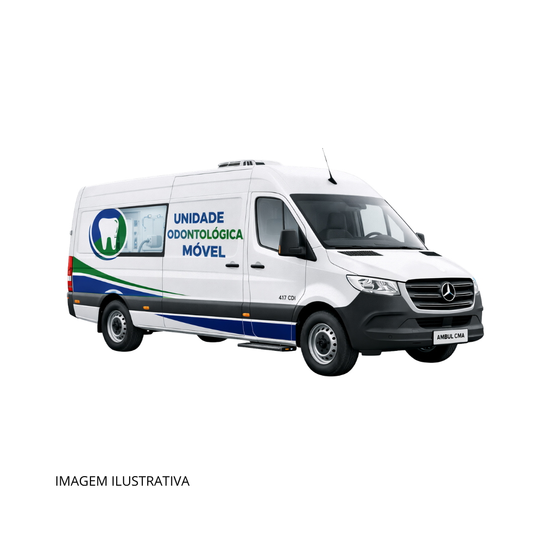 Unidade Odontológica Móvel Mercedes-Benz Sprinter 417 14 M³
