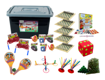 Baú de Jogos - Conjunto Recreativo e Educativo Multiatividades