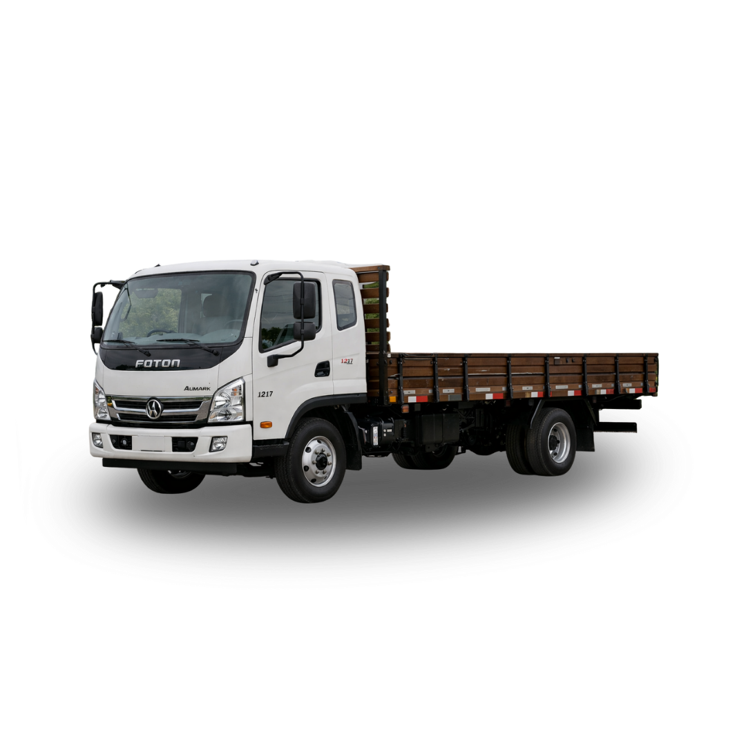 Caminhão Foton Aumark 1217 Com Carroceria De Madeira III