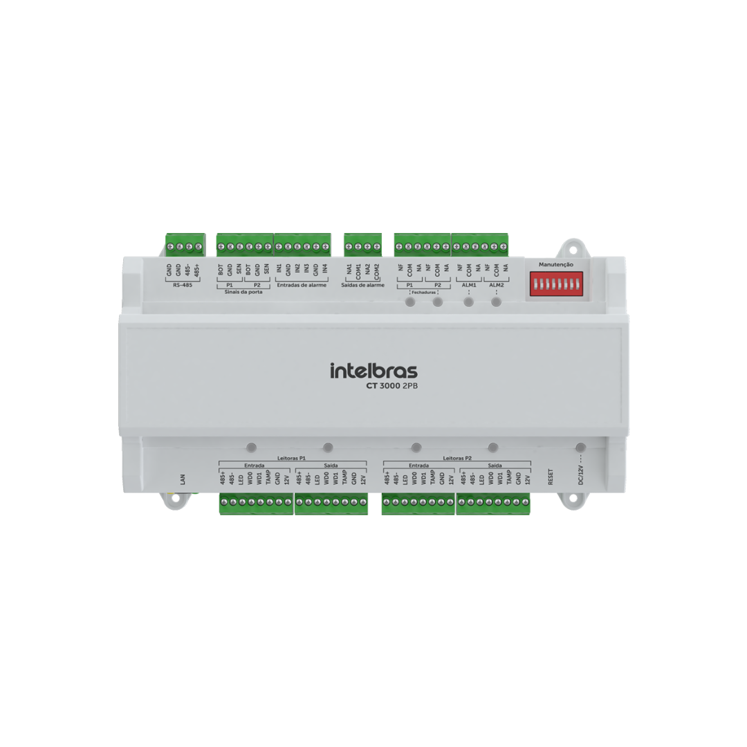 Controladora de Acesso – Modelo Intelbras CT 3000 2PB