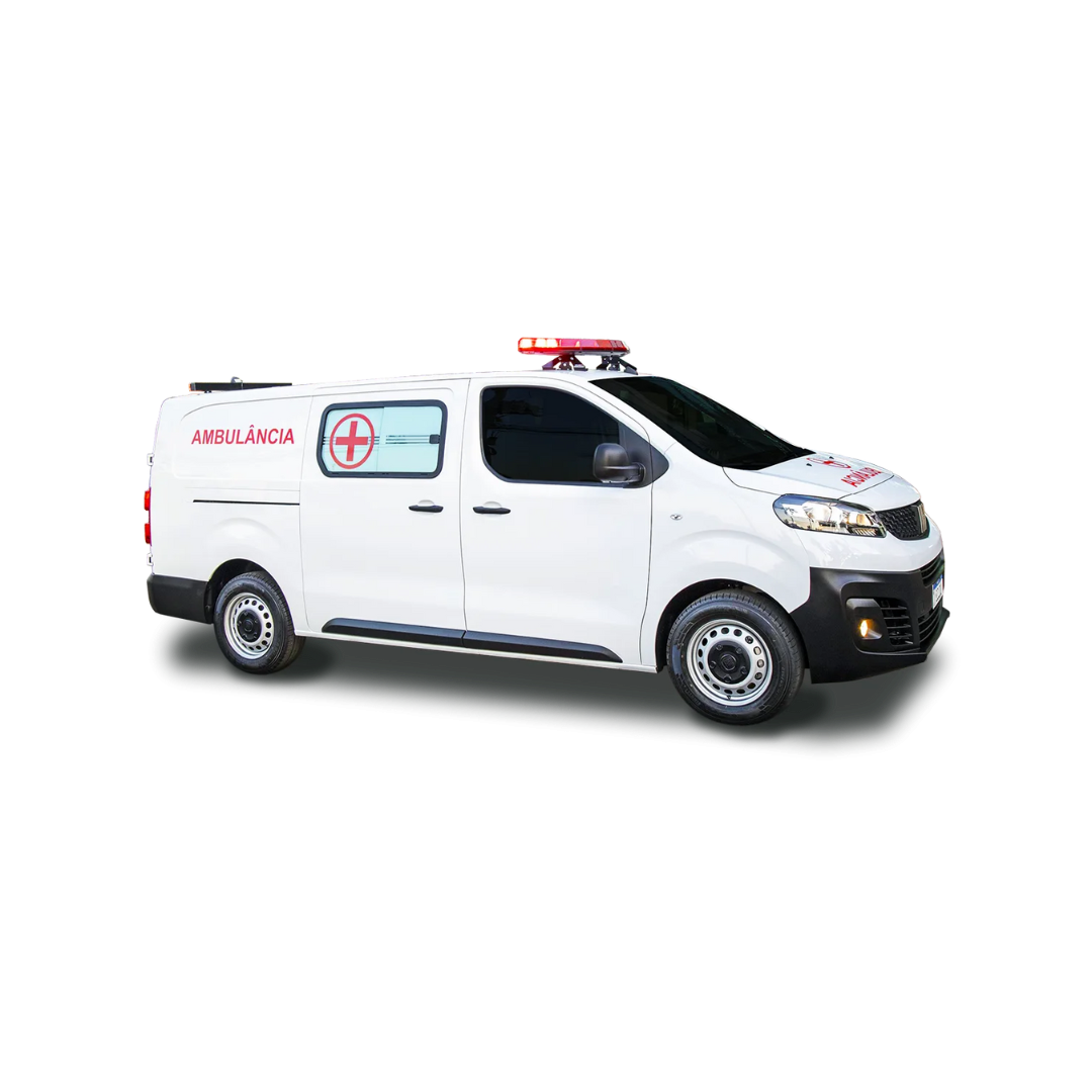 Fiat Scudo – Furgoneta Diesel 0 km – Ambulância Simples Remoção 6 m³ (Modelo 2025/2026)
