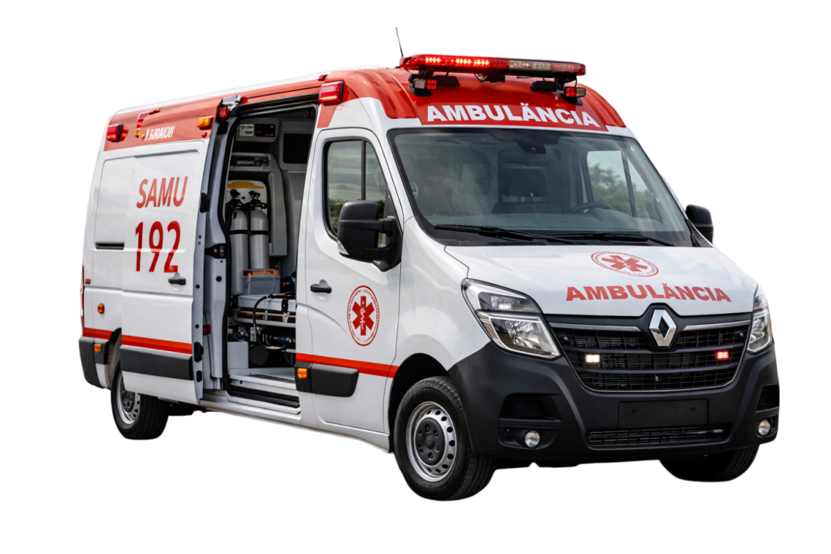 Ambulância Tipo D – UTI Móvel - Renault Master L3H2