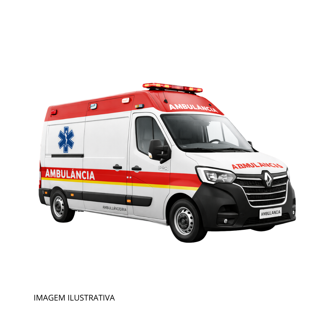 Ambulância Furgão Tipo B Renault Master L2H2 Pro
