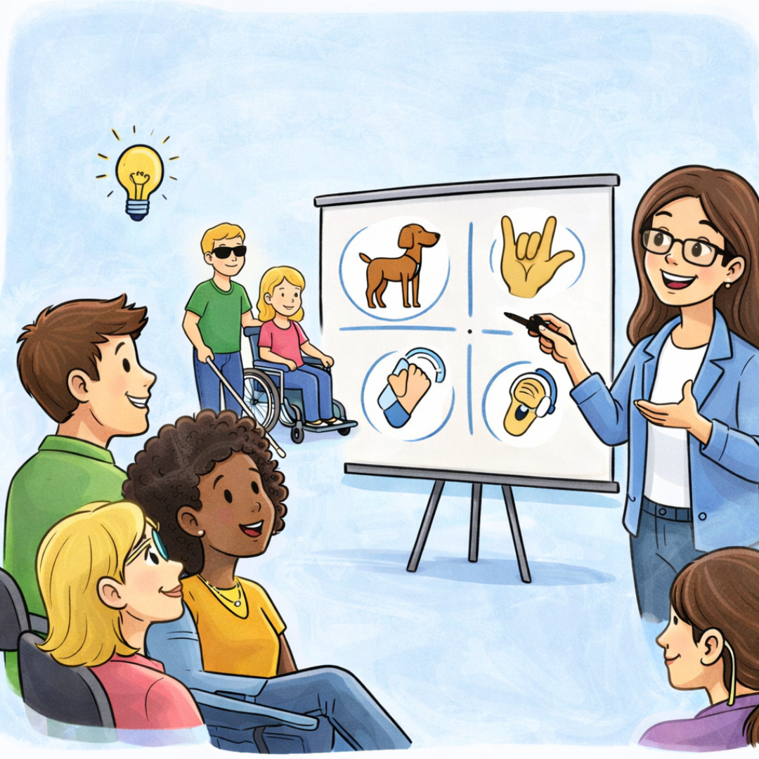 Formação Para Servidores, Estagiários E Terceirizados – Curso De Sensibilização E Atendimento De Pessoas Com Deficiência