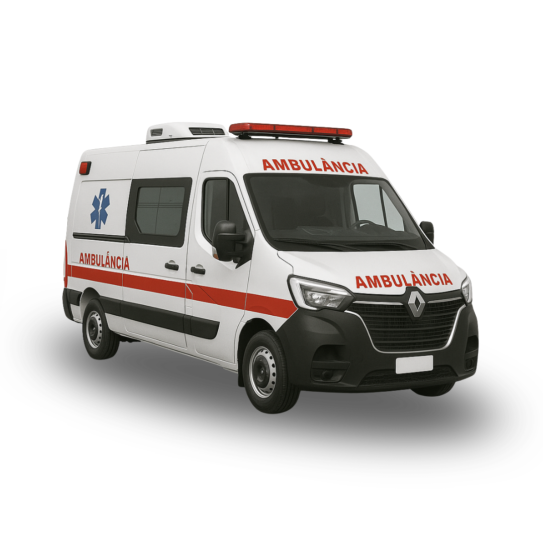 Ambulância Tipo C – Renault Master L3H2 Pro Amb 150 Cv 0 Km Diesel
