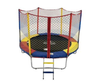 Cama Elástica - 3,05 M com rede de segurança e 64 Molas