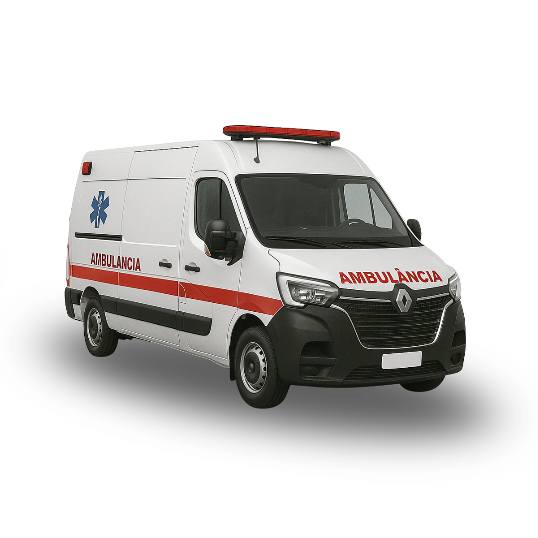 Ambulância Tipo D – Furgão Renault Master L2H2 Pro Amb Diesel 150 Cv 0 km