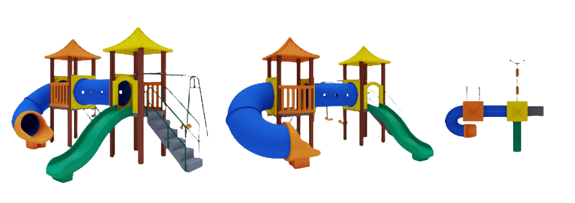 Circuito de Atividades 3 - Plataformas, Escaladas e Brincadeiras Multifuncionais