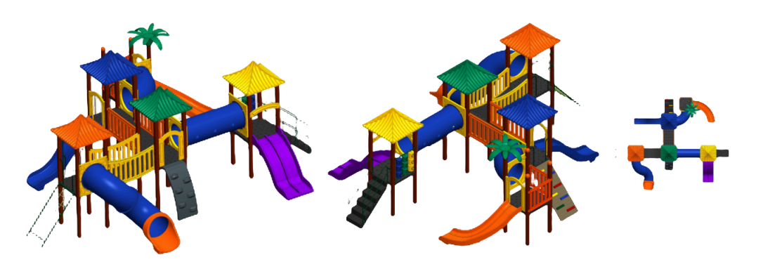 Circuito de Atividades 5 - Plataformas, Escaladas e Brincadeiras Multifuncionais