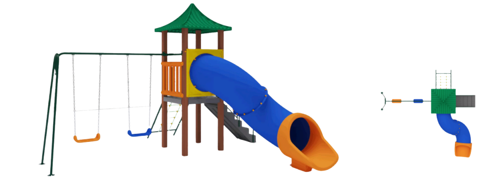 Circuito de Atividades 6 - Plataformas, Escaladas e Brincadeiras Multifuncionais