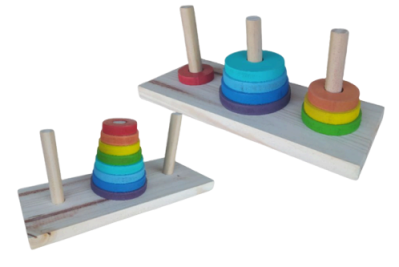 Torre de Hanói - Jogo Pedagógico de raciocínio Lógico