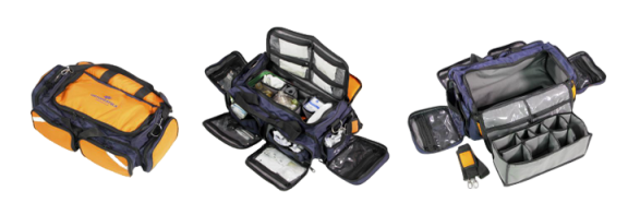 Bolsa / Mochila de Atendimento Pré-Hospitalar (APH) com Kits de Emergência