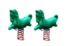 Brinquedo Infantil Sob Mola - Formato Cavalo